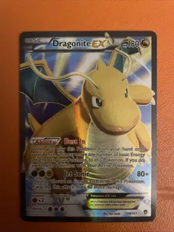 Dragonite EX 108/111 Furious Fists Full Art Holo Ultra Rare Pokemon Card - Image 1