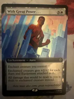 With Great Power... (Extended Art) Marvel's Spider-Man Foil - Image 1