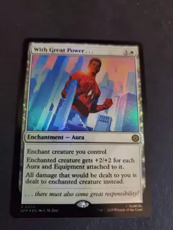 x1 With Great Power... - Foil R MTG Marvel's Spider-Man M/NM, English - Image 1