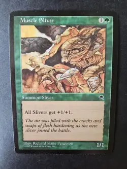 Muscle Sliver Tempest Regular Common MtG Magic the Gathering NM - Image 3