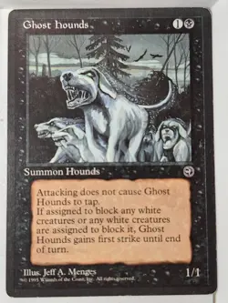 Ghost Hounds - Homelands - Magic the Gathering MTG Nice! - Image 1
