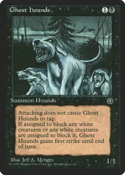 4x Ghost Hounds - LP - Homelands - mtg - SPARROW MAGIC - Image 1