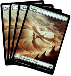 x4 Plains (Foil) 0272 - Tarkir Dragonstorm - MTG - NM/M - Image 1