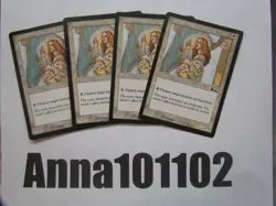 Devout Harpist x4 4x, Urza's Legacy White MTG Common Creature - Image 1