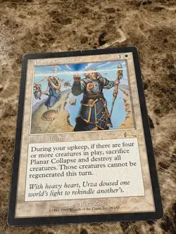 PLANAR COLLAPSE Magic the Gathering MTG Urza's Legacy HP - Image 1