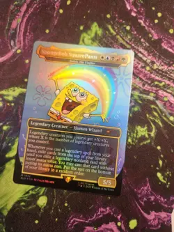 SpongeBob SquarePants - Jodah, the Unifier (Rainbow Foil) Secret Lair Drop Foil - Image 1