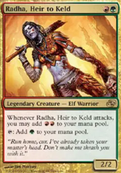 Radha, Heir to Keld NM, English MTG Planar Chaos - Image 1