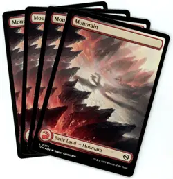 x4 Mountain (Foil) 0275 - Tarkir Dragonstorm - MTG - NM/M - Image 1