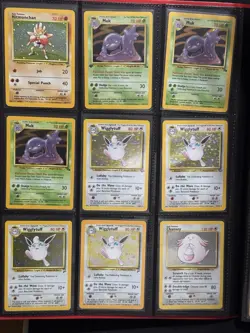 Vintage pokemon Binder Lot 73 Holos English And Japanese Wotc - Image 4