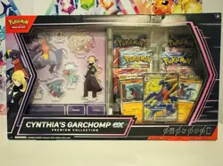 Pokemon TCG S&V Cynthia's Garchomp ex Premium Collection Box New/Factory Sealed - Image 1