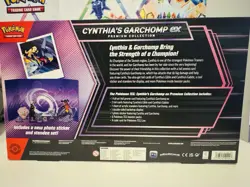 Pokemon TCG S&V Cynthia's Garchomp ex Premium Collection Box New/Factory Sealed - Image 2