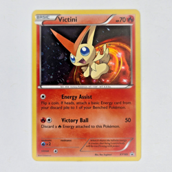 Pokemon Victini (XY Promos) XY189 Black Star Promo HOLO (NEAR MINT) - Image 1