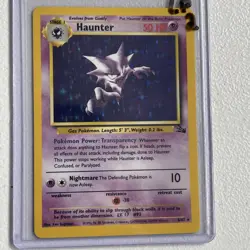 Pokemon TCG Haunter Fossil 6/62 Holo Unlimited Rare LP Condition - Image 1