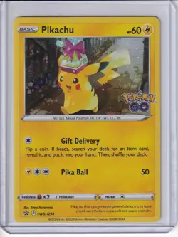 PIKACHU - Pokemon: Pokemon GO - SWSH: Sword & Shield Promo SWSH234 - NM - Image 1