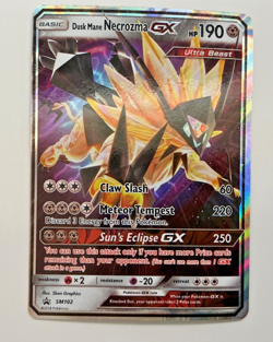 Pokemon Dusk Mane Necrozma GX SM102 Sm Holo Promo - Image 1