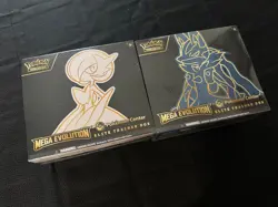 Pokemon Mega Evolution Pokemon Center Elite Trainer Box Set of 2 Sealed - Image 1