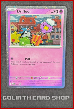 Drifloon 005 Black Star Promo/Cosmo Holo - Pokemon TCG - NM - Image 1