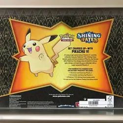 Pokemon TCG Shining Fates Pikachu V Box Set - 4 Booster Packs NEW Factory Sealed - Image 2