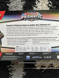 Pokemon TCG Prismatic Evolutions Premium Figure Collection - BRAND NEW - SEALED - Image 5