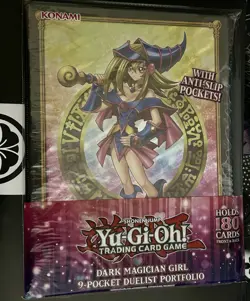 OFFICIAL KONAMI Yu-Gi-Oh! Dark Magician Girl Binder •NEW• - Image 1