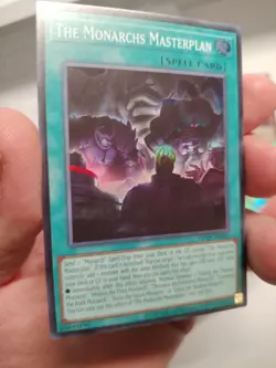 Yugioh OP29-en012 The Monarchs Masterplan NM Super Free Ship - Image 3
