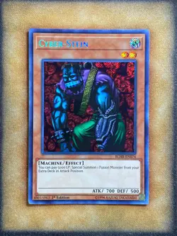 Yugioh Cyber-Stein BLHR-EN074 Secret Rare 1st Ed NM - Image 1