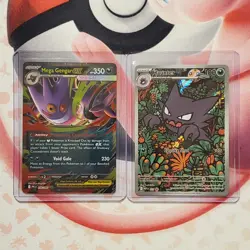 Haunter 027 Promo + Mega Gengar ex 056/094 - Box Fresh - Pokemon Card Lot #874 - Image 1