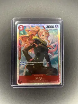 Sanji OP10-005 English SR Royal Blood One Piece Card Game - Image 1