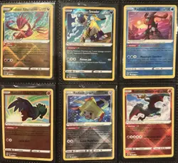Lot of 6 Radiant Rare Pokemon Cards - Image 1