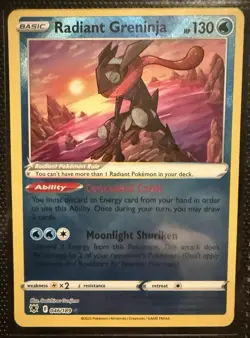 Lot of 6 Radiant Rare Pokemon Cards - Image 5