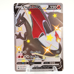 Pokemon TCG Charizard V Champions Path Holo Card 079/073 Secret Rare NM/M 2020 - Image 1