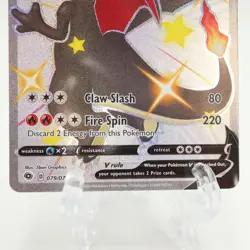 Pokemon TCG Charizard V Champions Path Holo Card 079/073 Secret Rare NM/M 2020 - Image 3