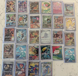 Pokemon Korean Art Rare and Secret Rare Bulk Lot 70 cards Total! - Image 1