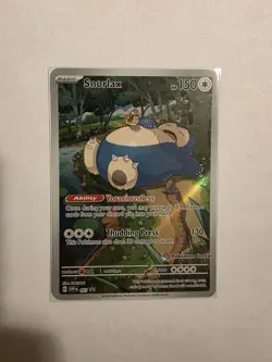 Snorlax 051 (Pokemon Center Exclusive) 051 Scarlet & Violet Promo Cards Nearmint - Image 1