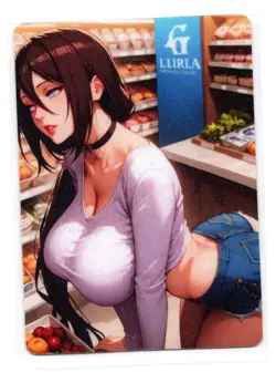 DUAL Hanabi Hyuga (Naruto) Lewd Hentai Anime Waifu Card ACG NSFW - Image 2