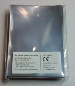 2017 Pokemon Necrozma GX 65 Card Sleeves - Sealed Pack - Burning Shadows - Image 2