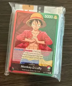 One Piece Card Game One Piece Monkey D. Luffy Demo Deck English SEALED! - Image 1