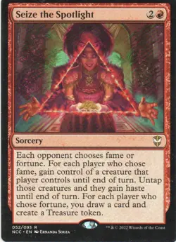 MTG: Streets of New Capenna Commander: Seize the Spotlight: LP Condition - Image 1