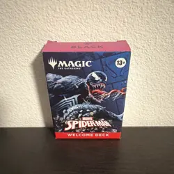 SDCC 2025 Magic The Gathering Spider-Man Welcome Deck - Black Venom - Image 1
