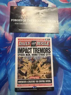 Impact Tremors Marvel's Spider-Man: Daily Bugle Breaking News Secret Lair - Image 1