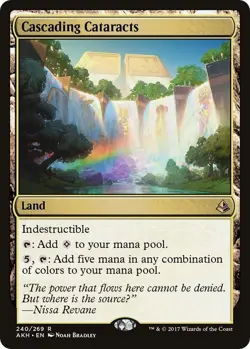 Cascading Cataracts - Amonkhet (AKH) - LP - Magic The Gathering MTG - Image 1