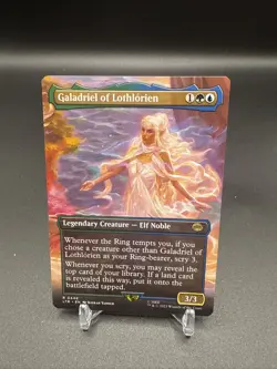 Magic: The Gathering Galadriel of Lothlorien Rare Regular mtg borderless - Image 1
