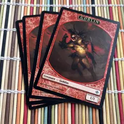 Goblin Token x4 ~ Shards of Alara MTG Magic Free Shipping - Image 1