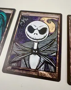 Magic The Gathering, Hand Painted Alter. Nightmare Before Christmas Jack S. - Image 2