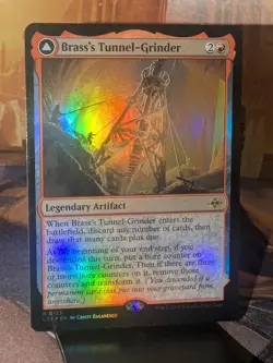 Magic The Gathering Brass's Tunnel-Grinder MTG The Lost Caverns of Ixalan Foil - Image 3