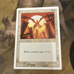 MTG Crusade Sixth Edition 22 Regular Rare Light Play - Image 1