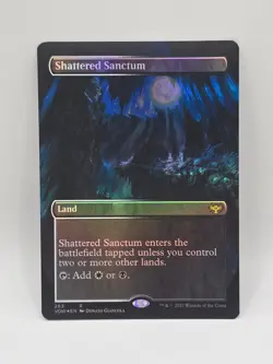 Shattered Sanctum (Borderless) Innistrad: Crimson Vow Foil - Image 1