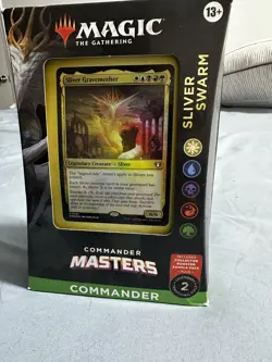 Magic the Gathering Commander Masters Sliver Swarm Deck New Sealed - Image 2