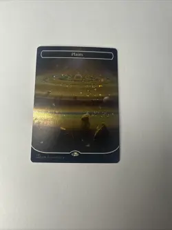 Plains (491) (Borderless) (Galaxy Foil) Unfinity Foil - Image 1