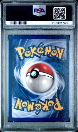 1999 Game Movie Dragonite Movie Promo #5 Non-Holo PSA 8 - Image 2